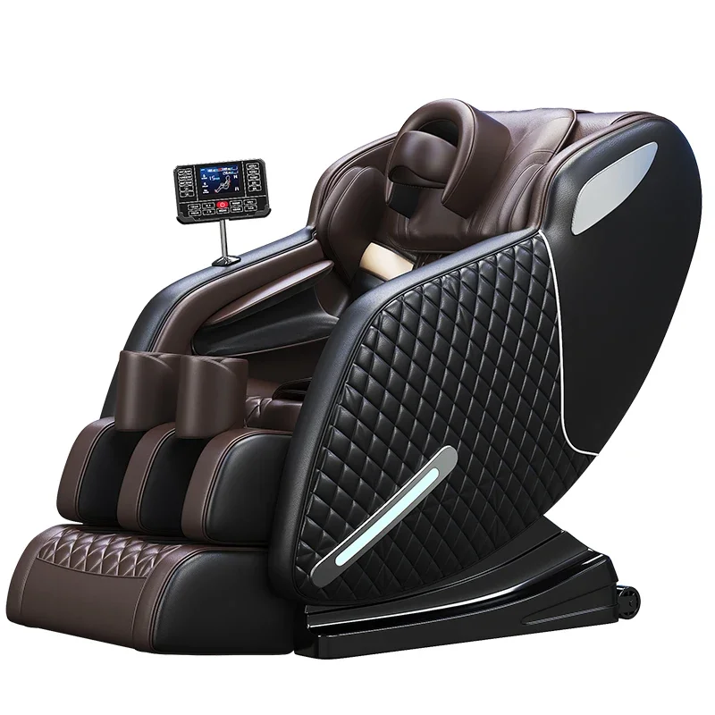 electric luxury Professional 4D Rocking Shiatsu L Shape Zero Gravity full Body Massage Chair