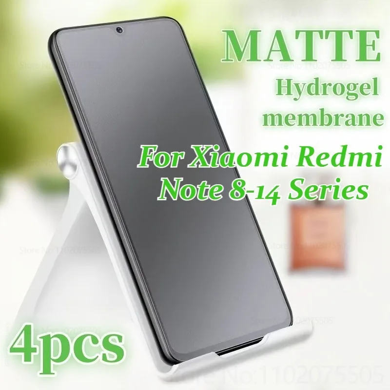 4Pcs Matte Hydrogel…