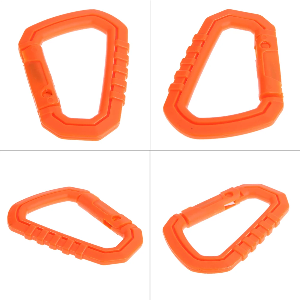 أبازيم شماعة حزام على شكل حرف D قابلة لإعادة الاستخدام، مشبك تثبيت من النوع المفاجئ، أدوات أجهزة خفيفة الوزن وعالية القوة للأنشطة الخارجية #6