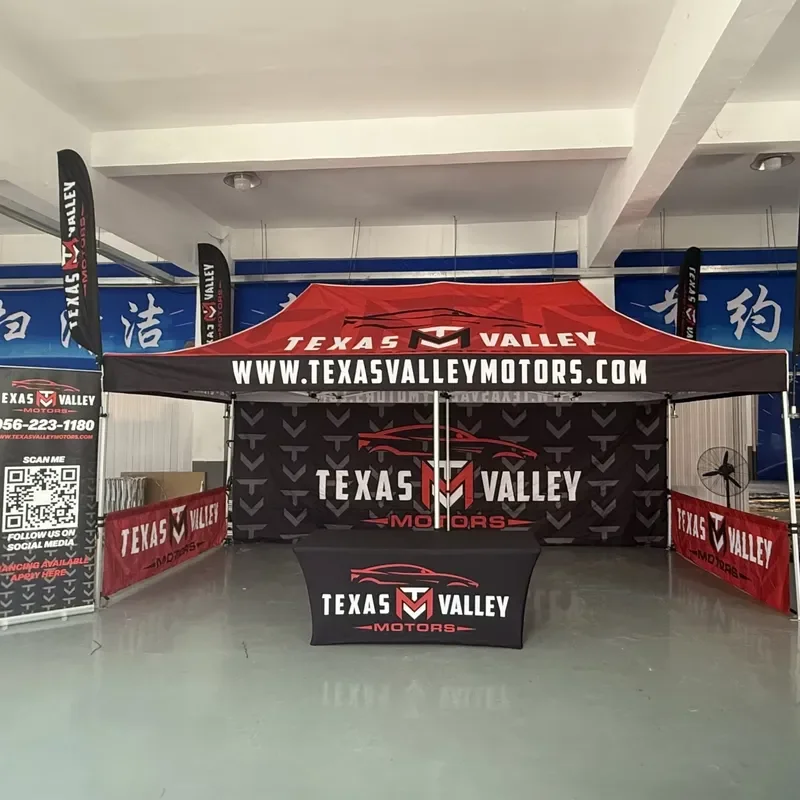 Custom Logo 10x20 Aluminum Alloy Advertising Tent for Outdoor Events Trade Shows Promotions Vendor Pop Up 3x3 Marquee Canopy