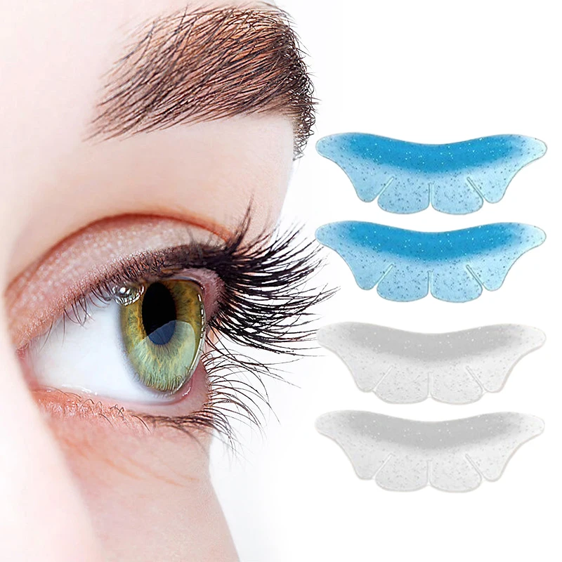 1 Pairs Butterfly Silicone Eyelash Perm Pads Sticky Lashes Rods Shield Lifting 3D Eyelash Curler Applicator Tools