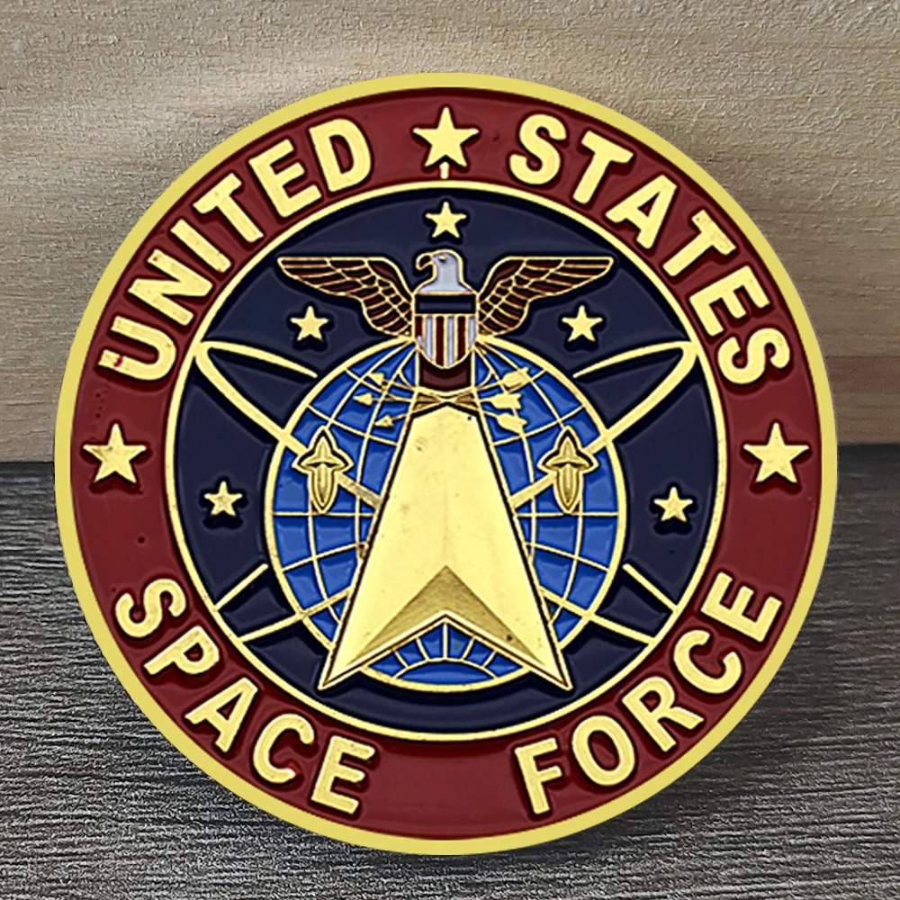 

United States Space Force Commemorative Coin Cartoon Astronaut DesignCollectible Souvenir Gift for Space & Military Lovers gift
