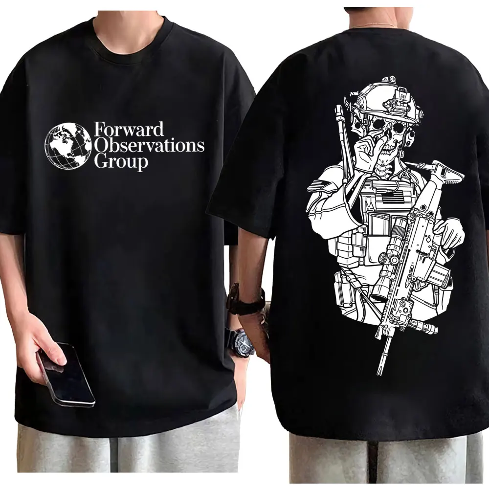 

Футболка Gbrs Forward Observations Group Merch, готическая модная винтажная футболка с короткими рукавами, летняя футболка унисекс большого размера