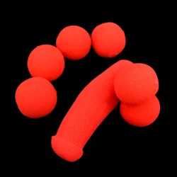 Sexy Sprong Ball Close Up Magic Tricks For Professional Magicians Small Sponge Brother with 4pcs Stage Street Illusions Gimmicks