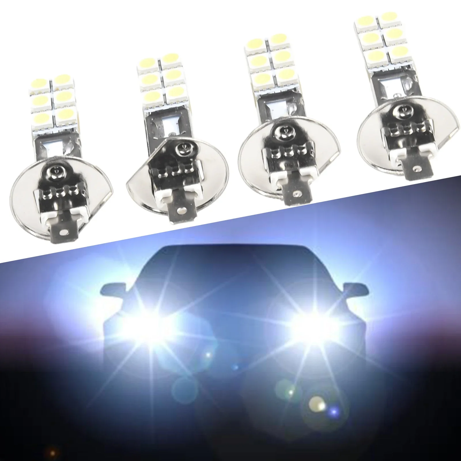 

Accessories Fog Driving Light Hot Sale Brand New DC12V-24V Kit Replacement LED Headlight Bulbs Parts 1800LM 360°