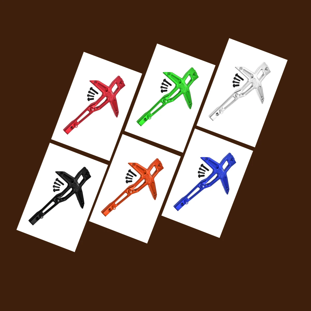 

GPM TRAXXAS 1/10 Maxx 1.0 / Maxx 2.0 / Maxx Slash 102076-4 7075 Передняя скоба шасси из сплава