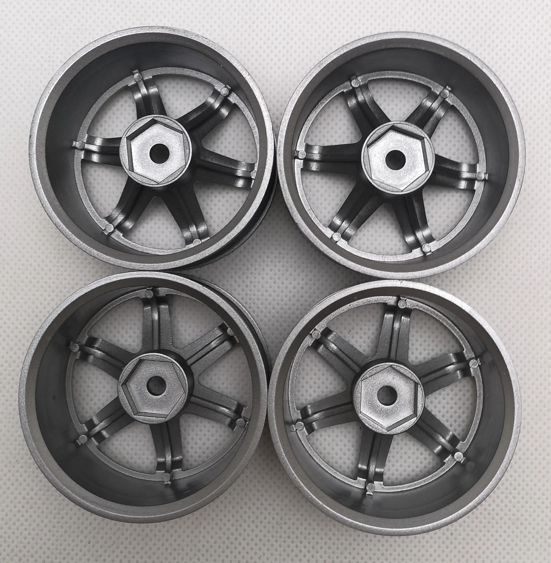 4pcs 3/6/9mm Offset RC Car 1/10 Scale Plastic Wheels Rims Drift On road Touring Model Hobby