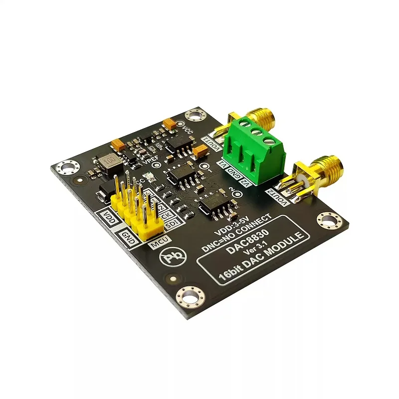 高精度デジタルアナログコンバータ-16-ビット-dac-モジュール-1-個-dac8830-モジュール