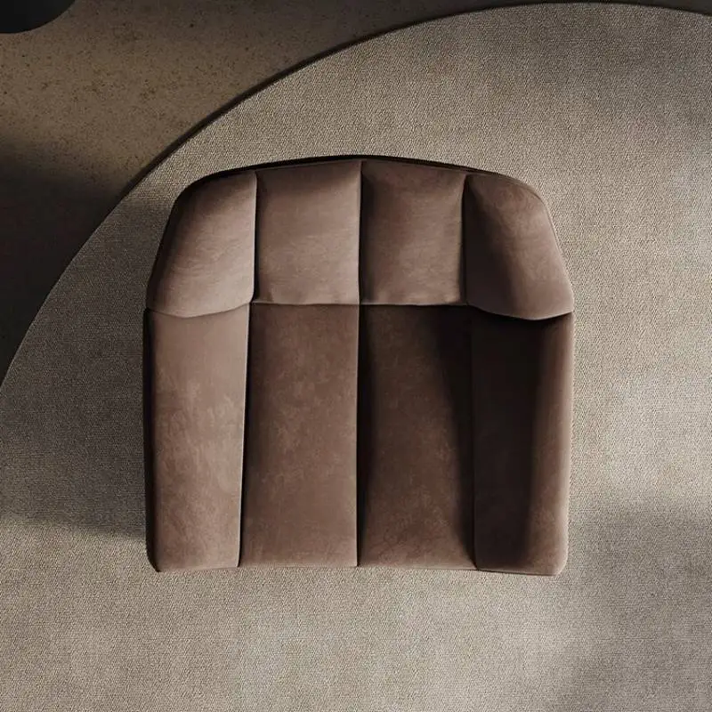 Nordic marrom cadeiras da sala de estar design relaxante luxo designer cadeiras da sala adulto quarto sedie da soggiorno móveis