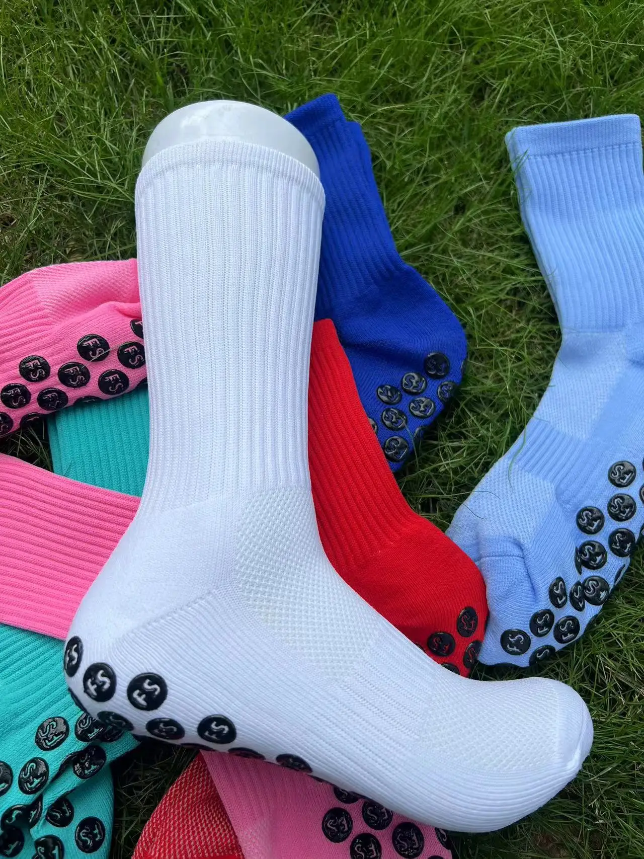 Non-slip high quality towel sole football socks cycling socks sports socks