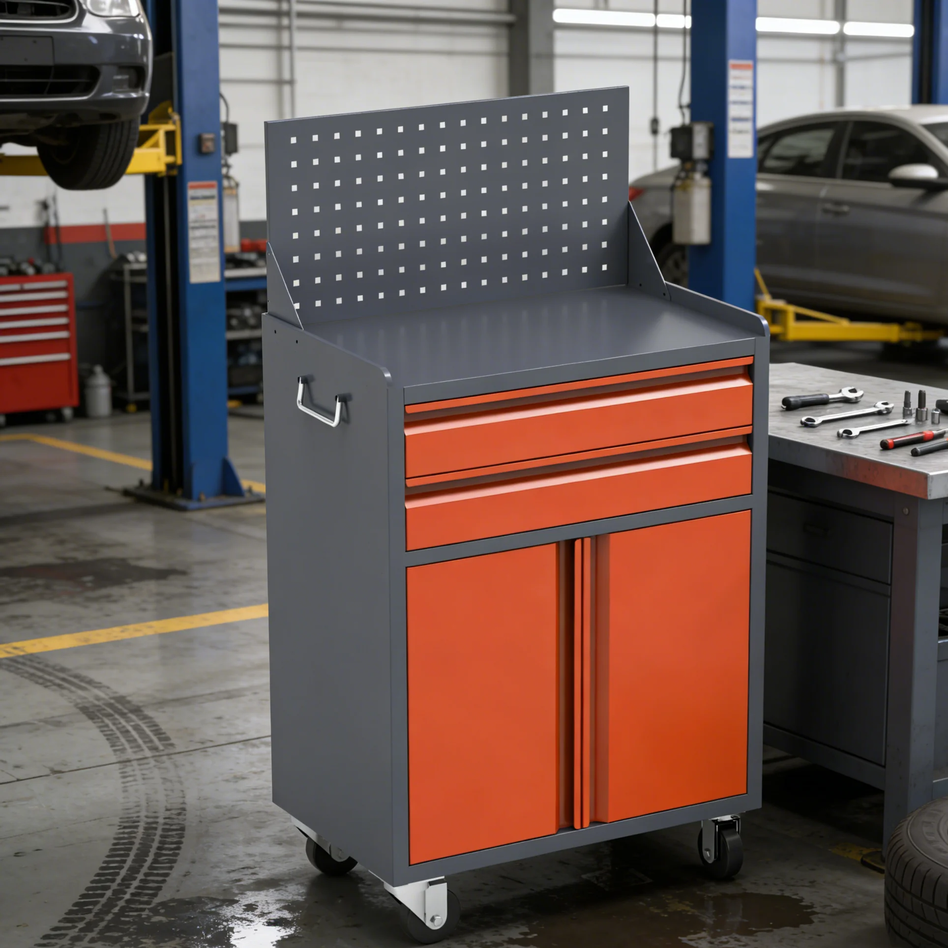 Hot Sale Mechanic Metal Tool Storage Cabinet Drawer Tool Box Roller Cabinet Garage Use
