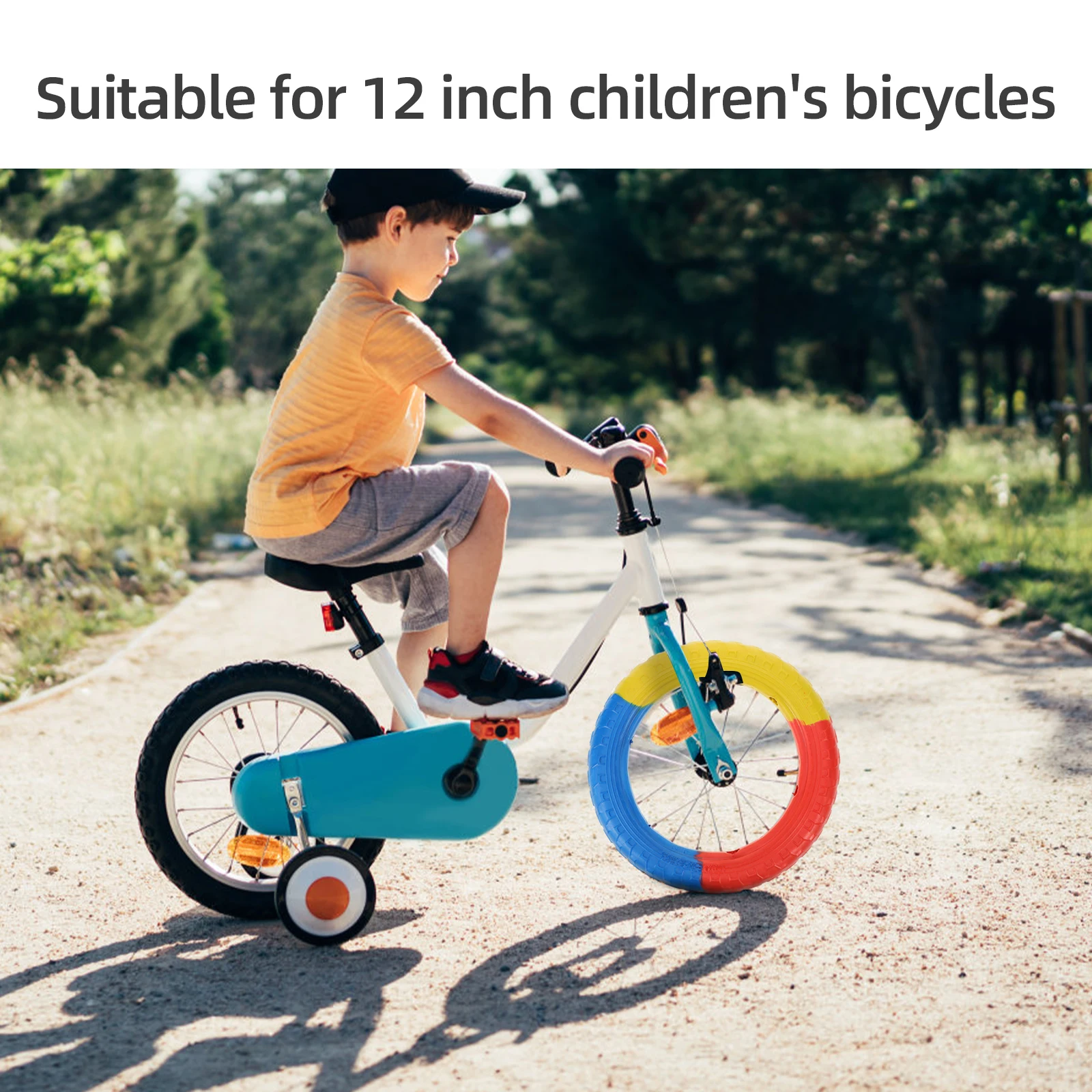 

12 Inch Explosion Proof Solid EVA Bike Tires Foam Plastic Kids Replacement Durable Wear Resistant Anti Riding
