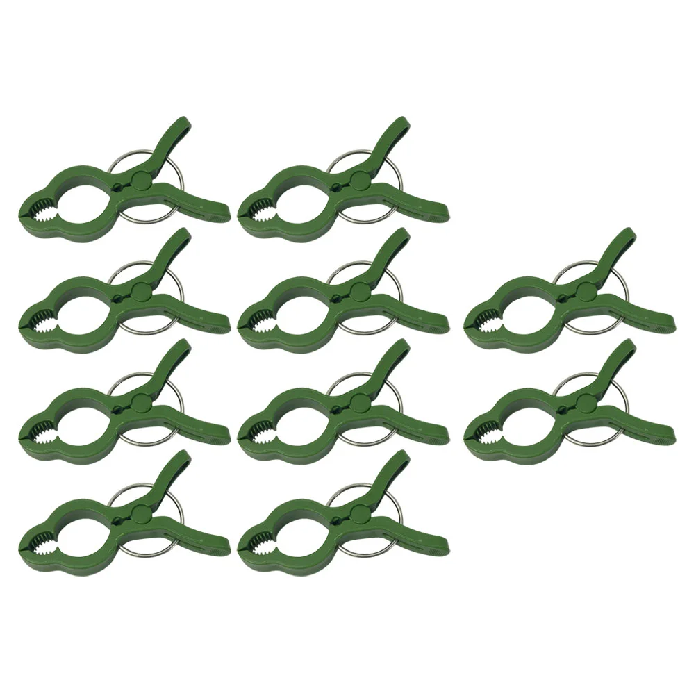 

10 Pcs Plant Gardening Clip Potted Branches Fixed Clips Plants Reusable Fixing Plastic Clamps