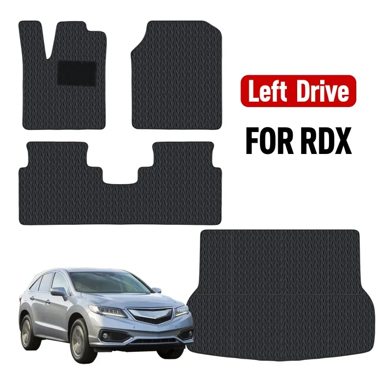 الحصير سيارة مخصصة ل Acura RDX 2013 2014 2015 2016 2017 2018 غطاء السجاد مقاوم للماء عدم الانزلاق حامي اكسسوارات أجزاء