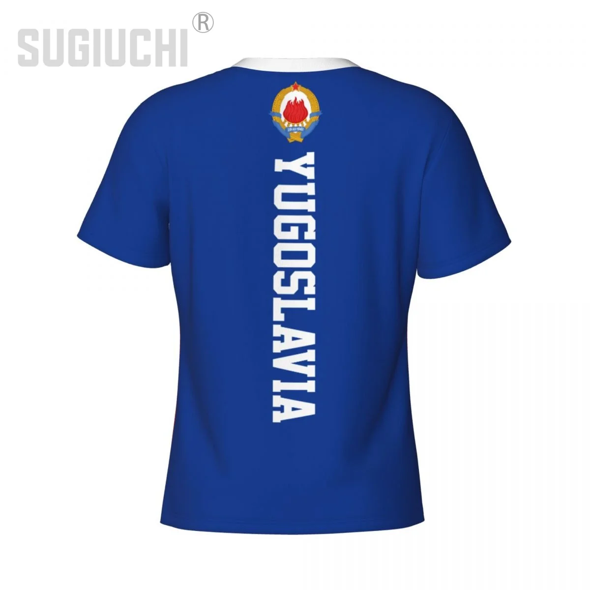 Tight Sports T-shirt Yugoslavia Flag 3D For Men Women Tees jersey Clothes Soccer Football Fans Gift Patriotic T shirt