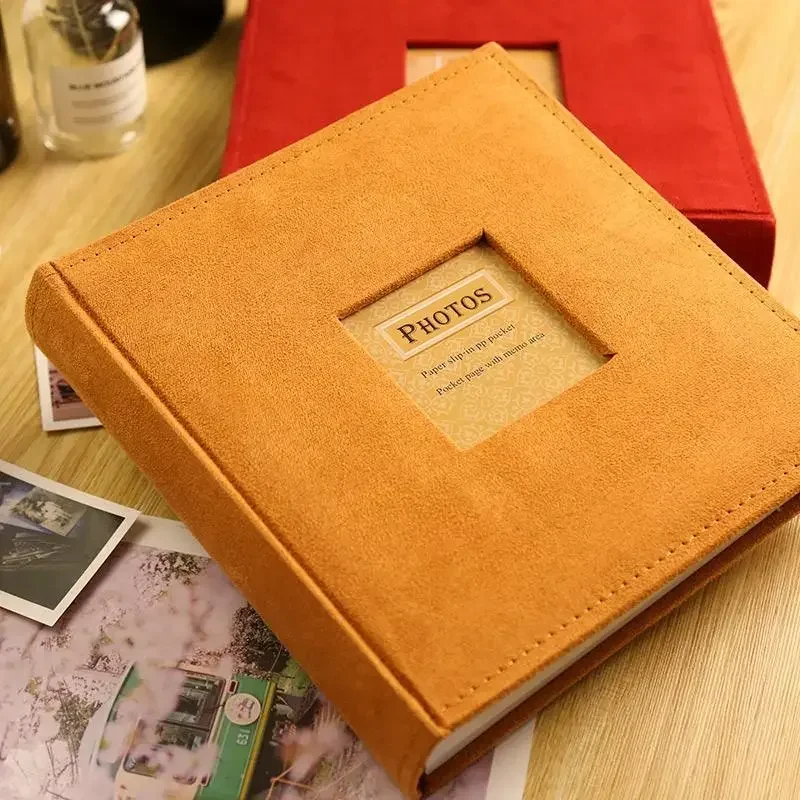 American style photo album album insert style family 6-inch 200 sheets of plastic expandable flannel notebook