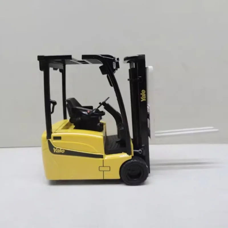 Diecast 1/25 Yale Elektrische Heftruck Legering Ontworpen Heftruck Model Speelgoed Voor Kinderen Presenteert Vakantie Geschenken Speelgoed