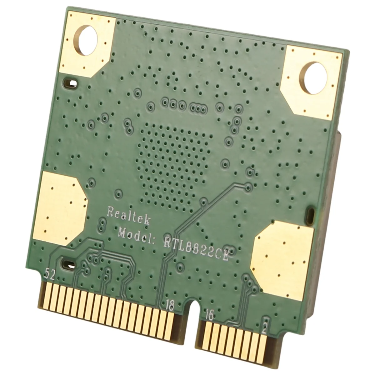 الجودة! RTL8822CE 1200Mbps 2.4G/5Ghz 802.11AC WiFi Card Network Mini PCIe Bluetooth 5.0 يدعم الكمبيوتر المحمول/الكمبيوتر الشخصي Windows 10/11