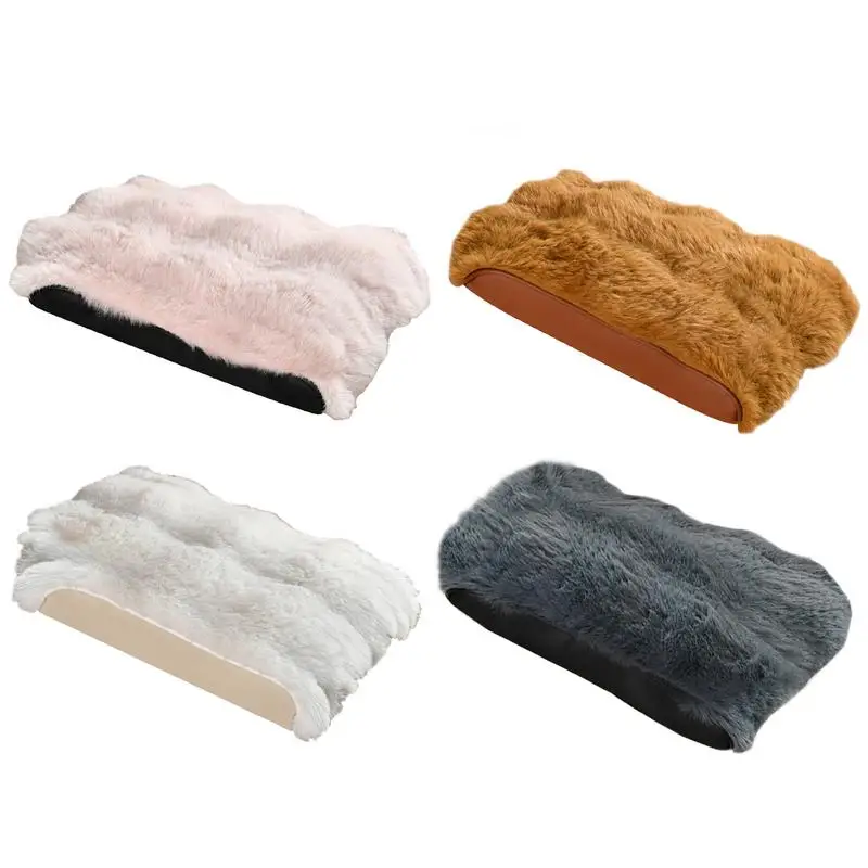 مسند الذراع التلقائي وسادة الارتفاع القطيفة وحدة التحكم المركزية للسيارة مسند الذراع وسادة حماية مسند ذراع السيارة وسادة معززة للكوع للسائق