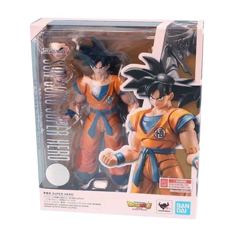 

Bandai SHF Dragon Ball Super Son Goku Super Hero Super Hero Theatrical Edition Action Figure Collection Gift