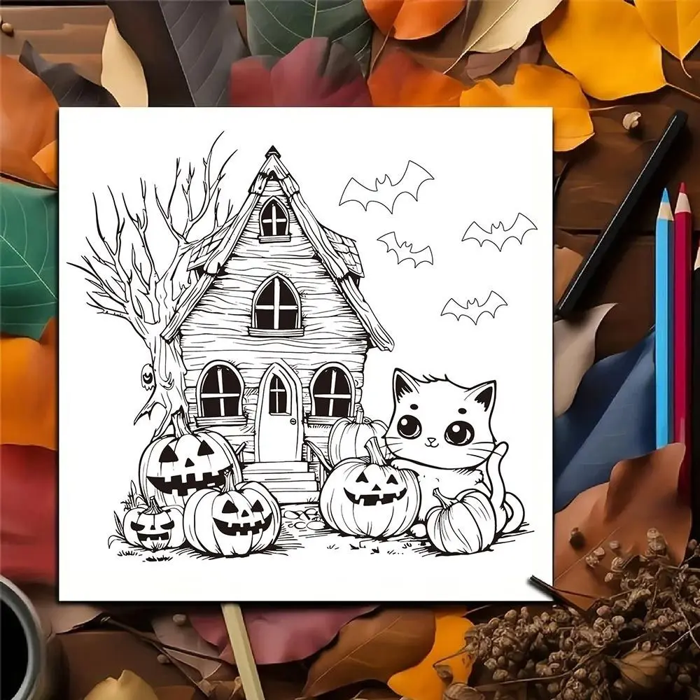 كتاب تلوين كرتوني إبداعي تعليمي لتخفيف التوتر على الجدران كتاب رسم هدية غلاف ورقي للبالغين والمراهقين #3