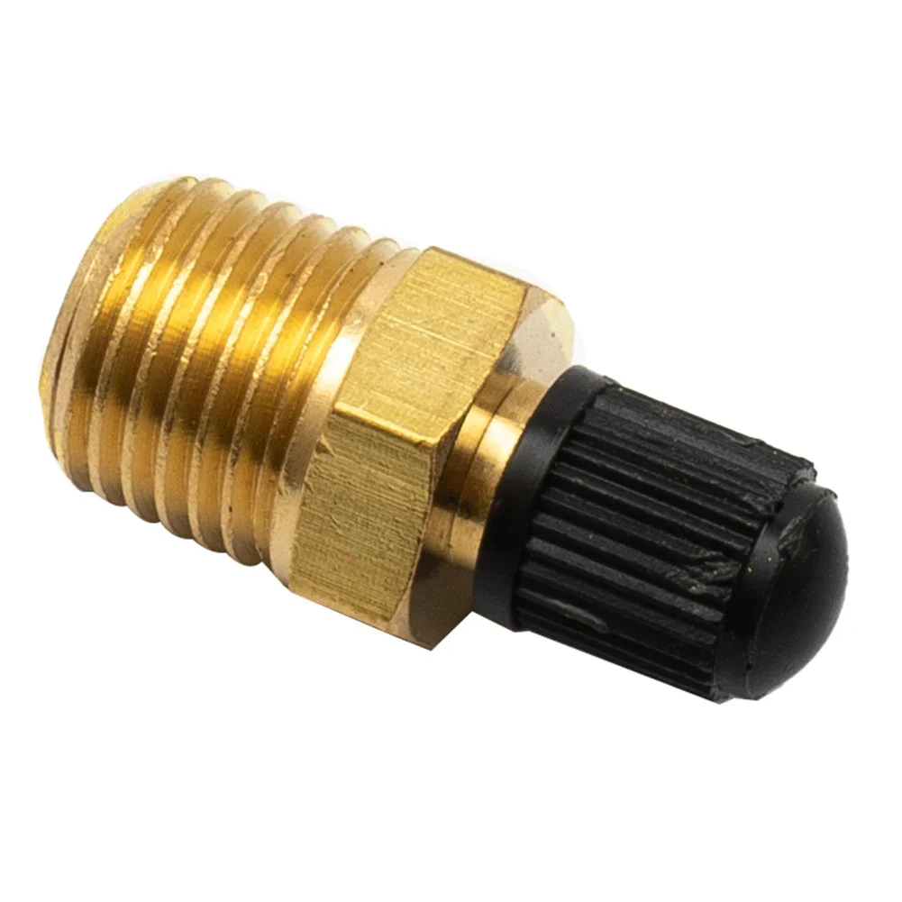 1pc 1/4 Inch NPT Brass Air Compressor Tank Fill Valve 6.35mm Male NPT Standard Thread Power Tool Accessories High Quality