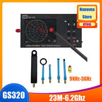 Nanovna GS320 Vector Network Analyzer 6GHz RF Antenna Measuring Voltage Standing Wave Ratio HT03 Near Field Probe EMC EMI Tests