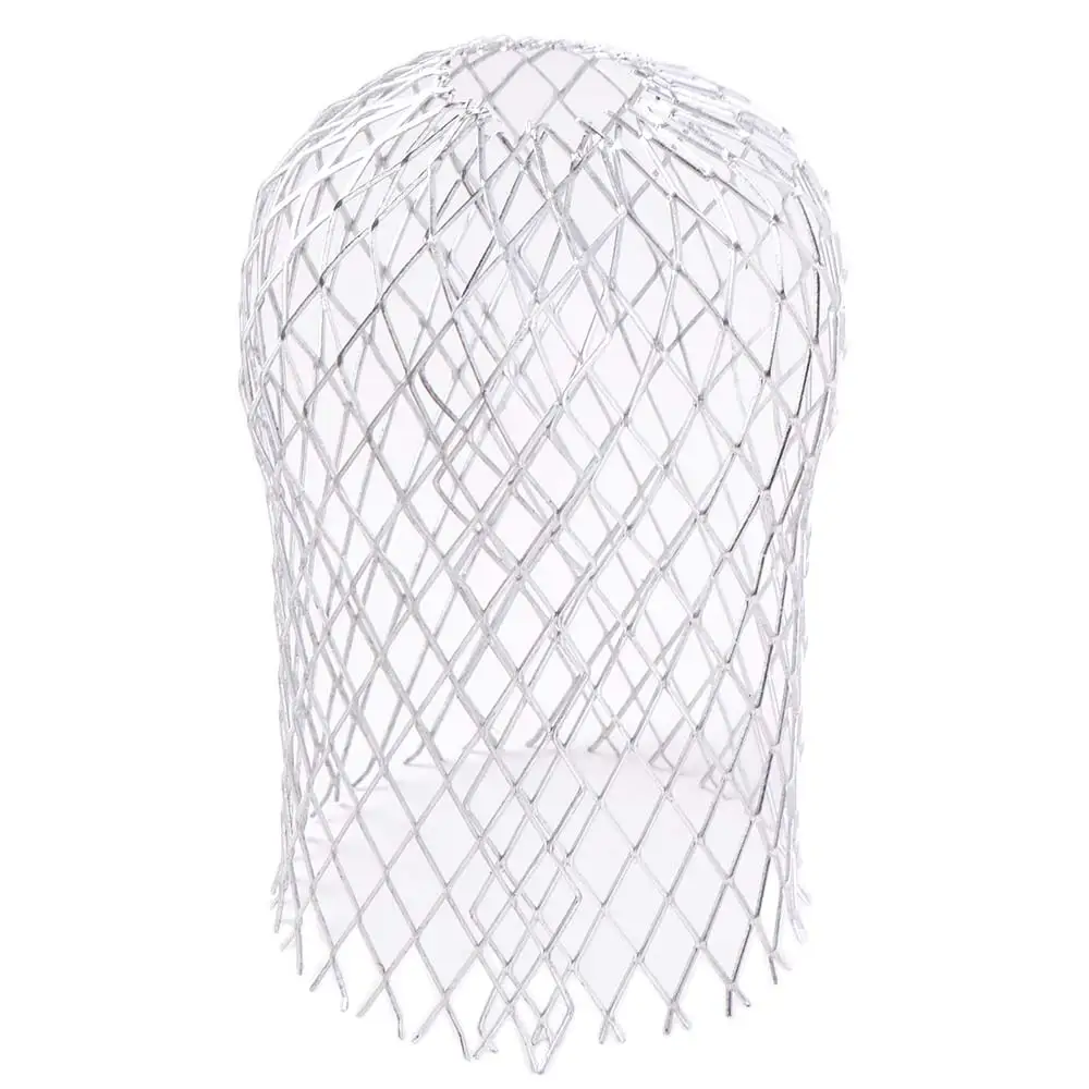 4pcs Expand Aluminum Gutter Filter Silver Mesh Anti-Blocking Filter Rustproof Foldable Screen Floor Drain Filter Downspout Cover