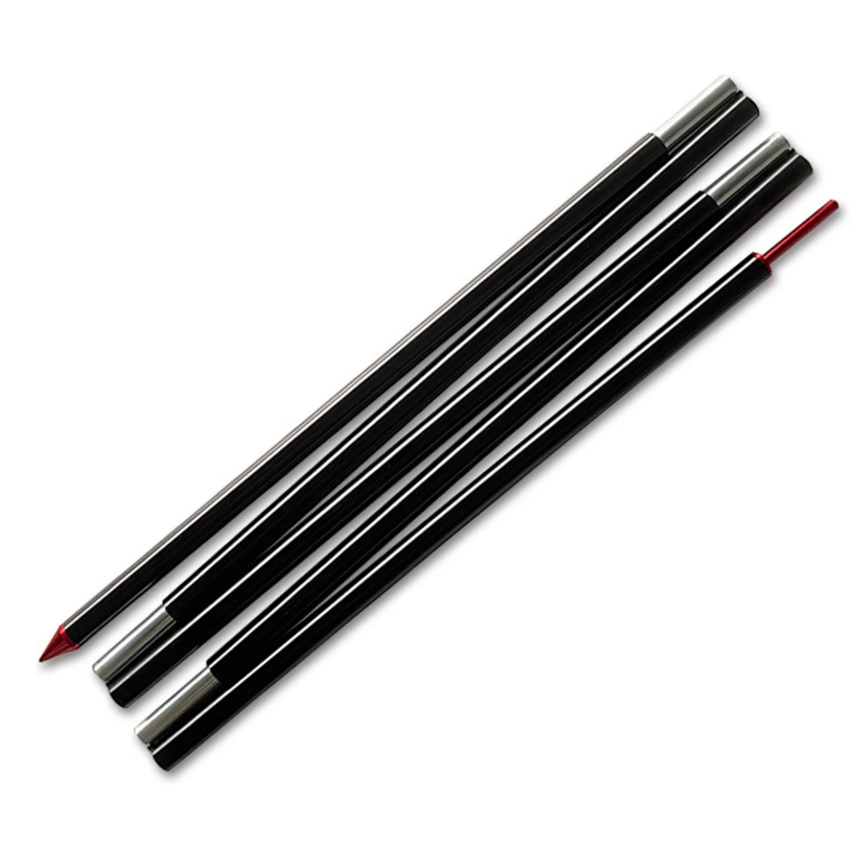 SS-Outdoor خفيفة الوزن 7075 سبائك الألومنيوم الشمس المأوى دعم قضيب القطب أعمدة قماش القنب