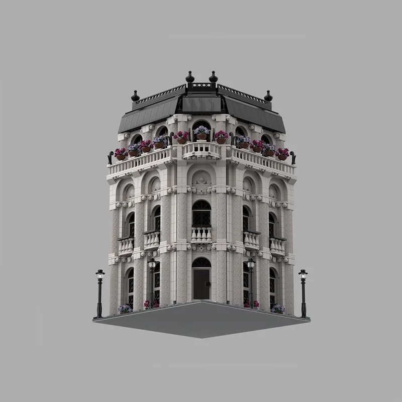 2788 قطعة MOC وحدات منزل وحدات نموذج اللبنات العمارة لتقوم بها بنفسك فكرة التعليم الطوب الاطفال هدية الكريسماس لعبة عيد ميلاد #4