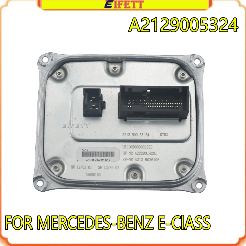 A2129005324 A2189007206 Xenon HID Headlight Ballast Control Unit For Mercedes Benz E-class W212 2014 2015 2016 Car Accessories