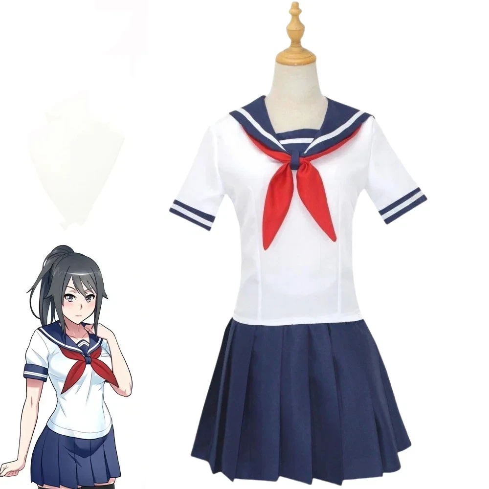 

Ayano Aishi Cosplay Ayano Aishi Jk Costume Synthetic Anime Role Playing CostumesCostumes