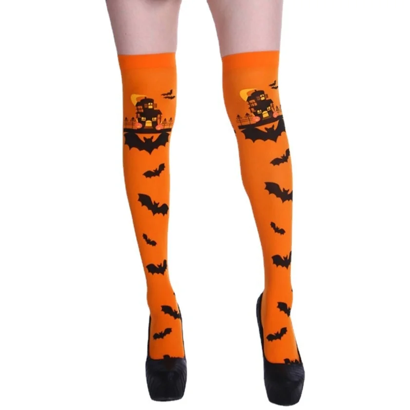 Halloween besticktes Dienstmädchenkostüm Kürbis Fledermaus Dienstmädchen Hexe Magie Fem Waitr Outfit Chinesische Produktion Herbst