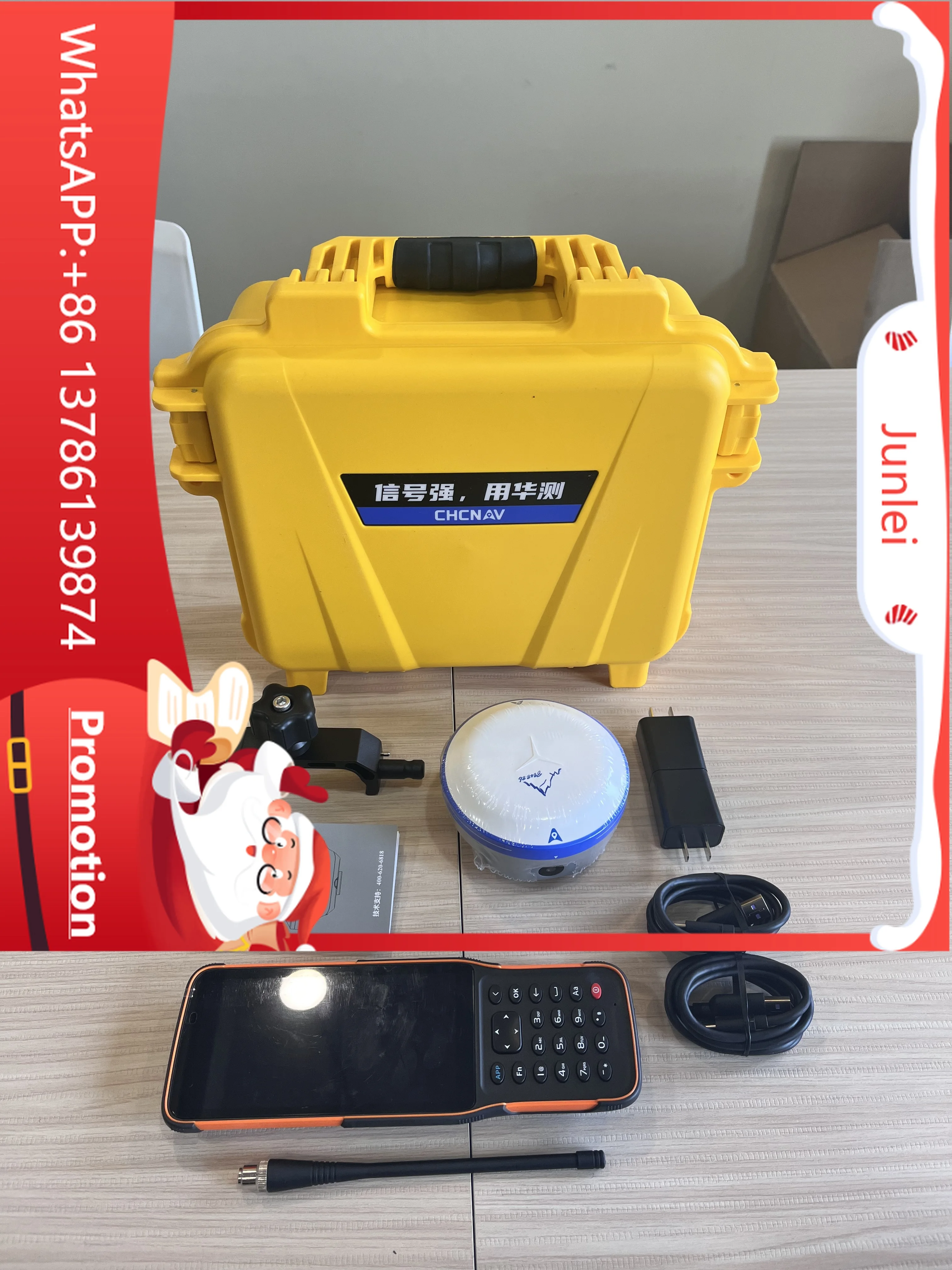 

CHCNAV X13/I76 Palm-Sized GPS RTK Receiver High Precision CAD AR Visual Stakeout GNSS For Professional Use