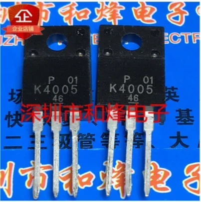 

30 шт. 50 шт. K4005 2SK4005 TO-220F 6A 900 В