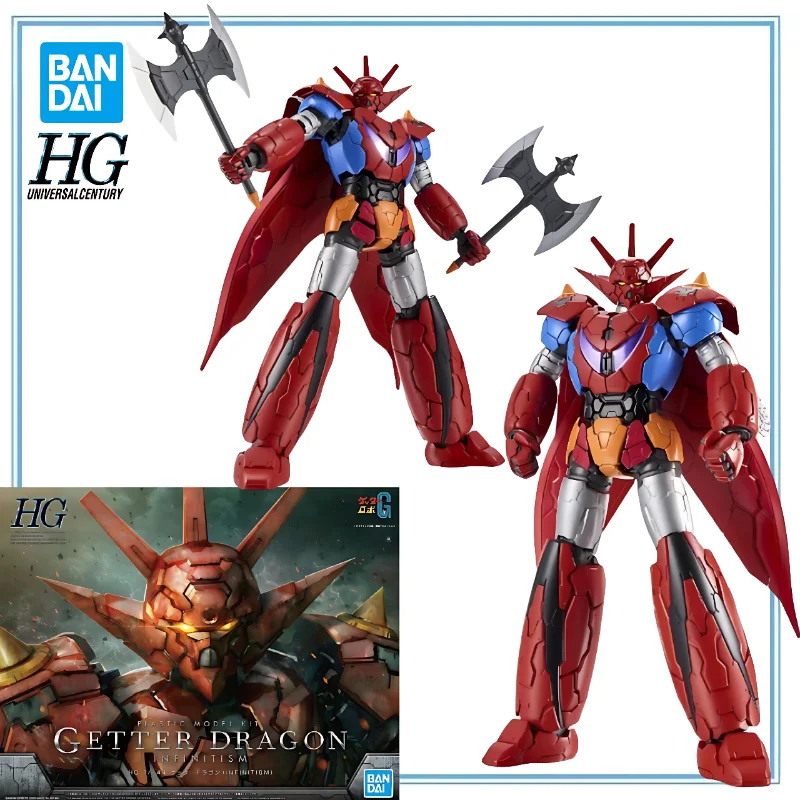 

BANDAI Original in Stock HG 1/144 GETTER DRAGON INFINITISM Assemble Model Kit Model Decoration Anime Cartoon Gifts Toys Model