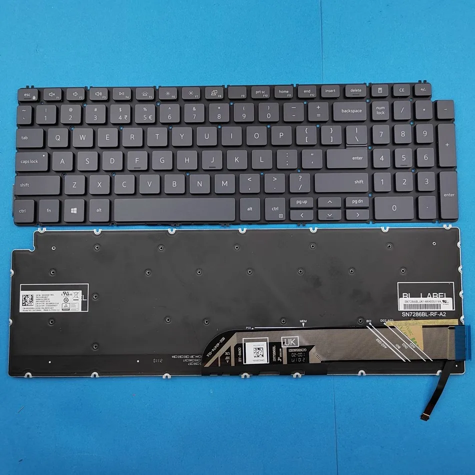 US Backlit&Nobacklit Keyboard For Dell Inspiron 15 5590 5591 5598 5593 5584 7790 7590 5594 Series Latitude 15-3510 PN 021C0H