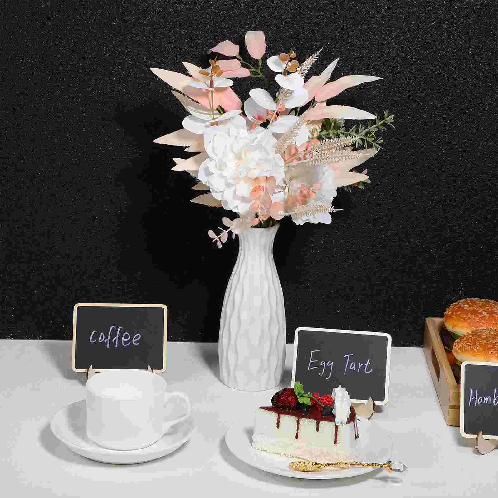 Small Drawing Board Ornaments Chalkboard Tabletop Blackboard Message Household Sign Kitchen Notes For Signs