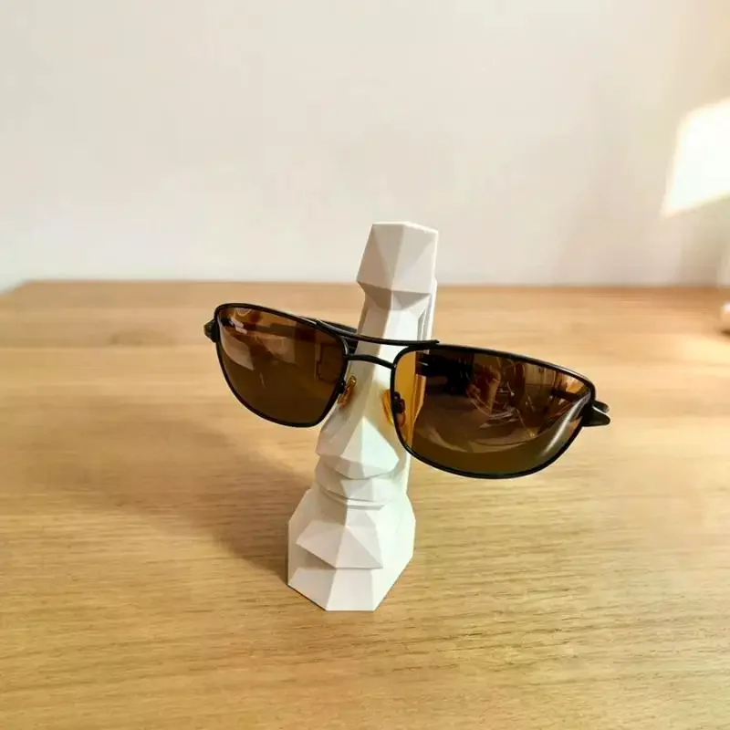 Creative Design Quirky Eyeglass Holder - Unique Fun-Shaped Desktop Organizer For Home, Office Gift