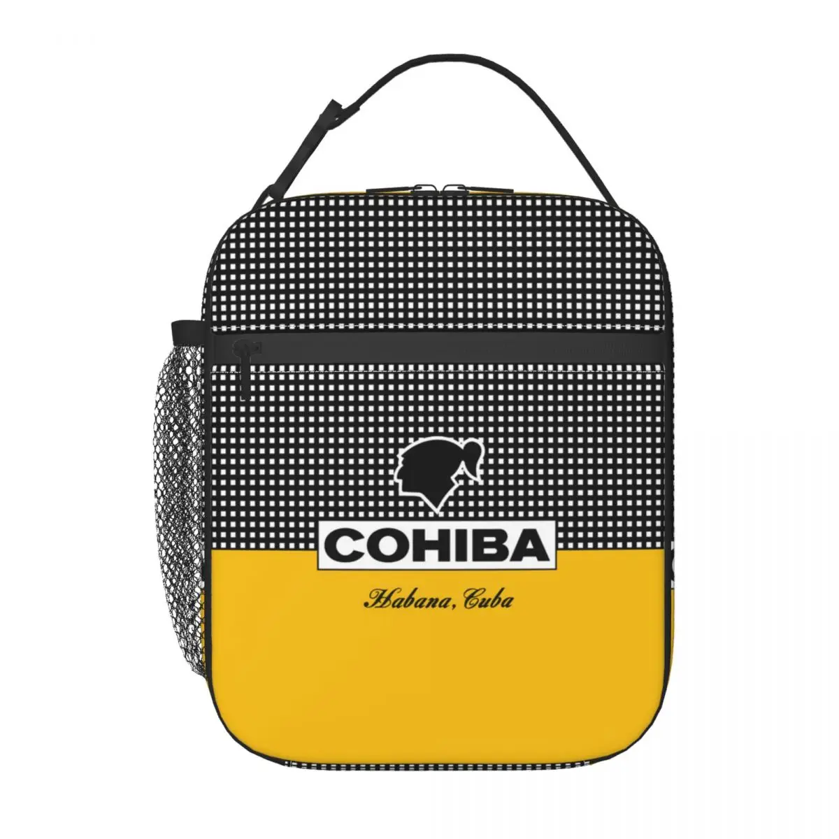 Cuban Cohibas Resuable Lunch Boxes for Women Leakproof Cooler Thermal Food Insulated Lunch Bag Office Work