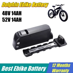 Original Dolphin Ebike Battery Pack 52V 48v 14Ah 10Ah 36v 20Ah Battery 250w 500w 750w 1000w Electric Bike Batteries1000W