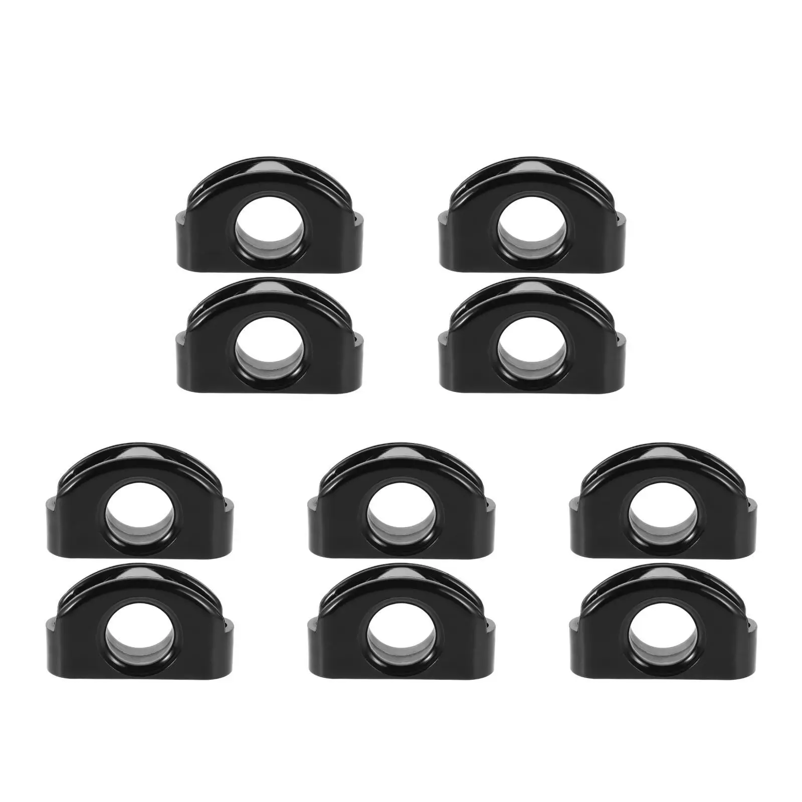 

5pcs Kayak Pulley Block Sheave Groove Nylon Guide Canoe Mechanical Equipment Rings Fishing Roller Wheel Rod Rolling Bearing