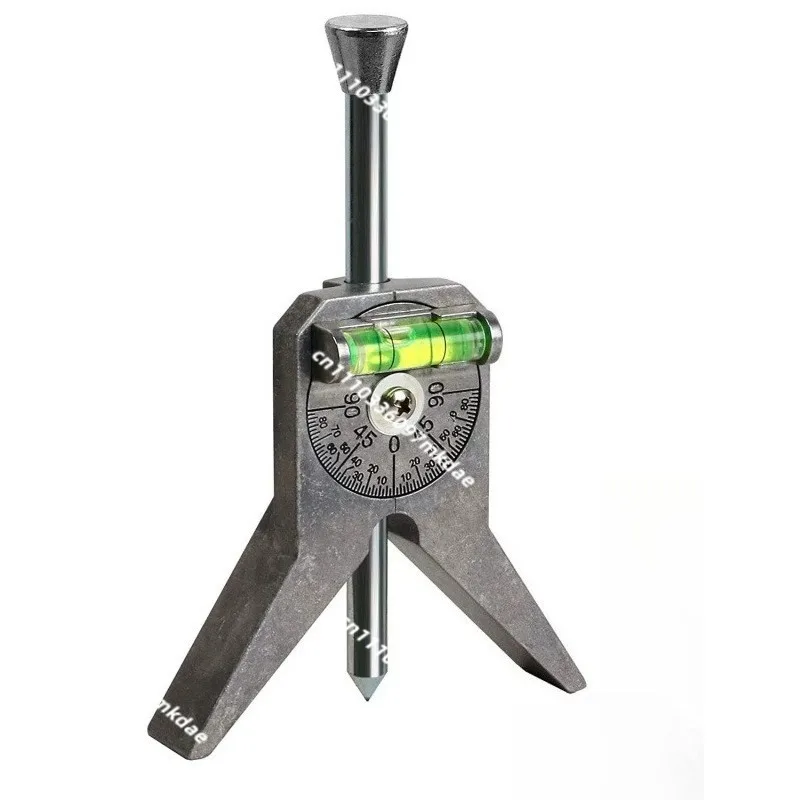 Pipe Detector, Y-Shaped Pipe Core Detector, Bubble Protractor with Adjustable Dial