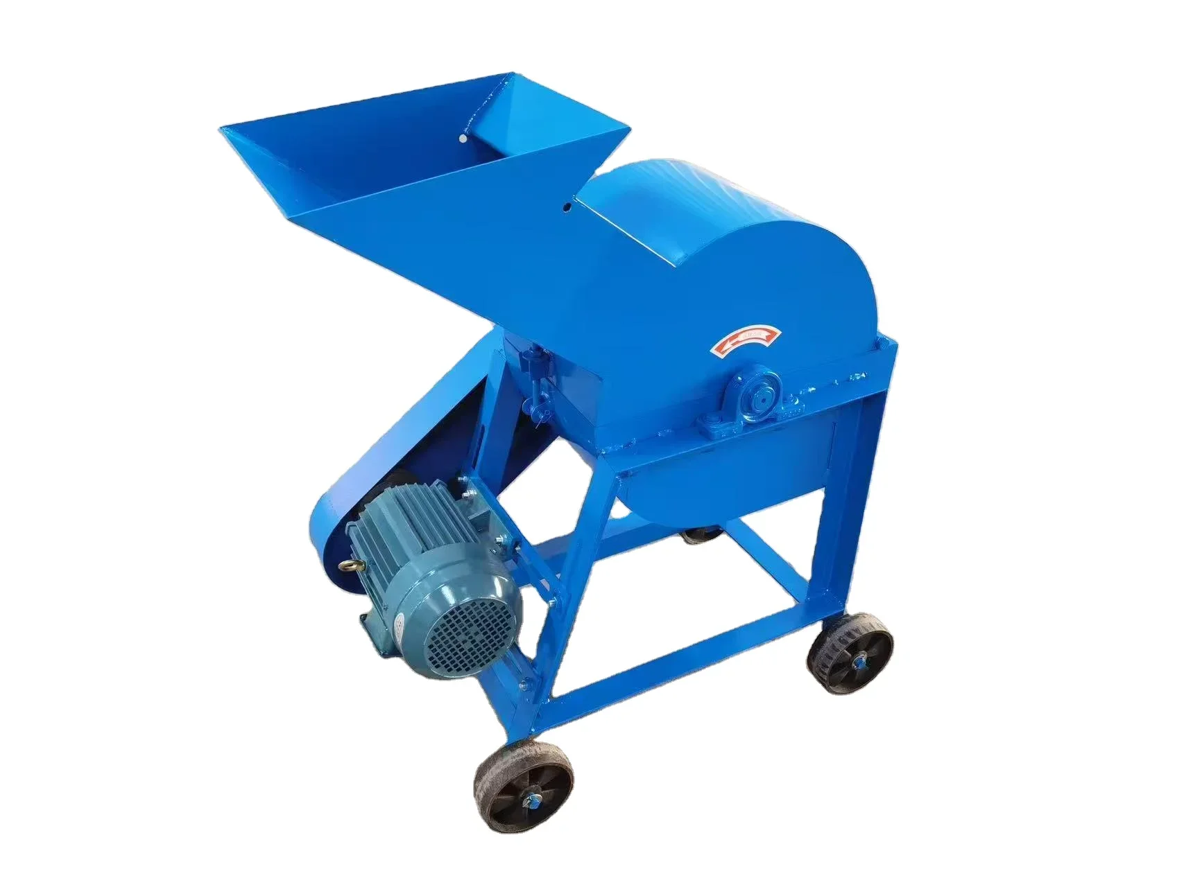 Animal Feed Farm Silage Machine Hammer Grinding Leaf Grass Fish Crushed Crusher Grinder Beating Machine