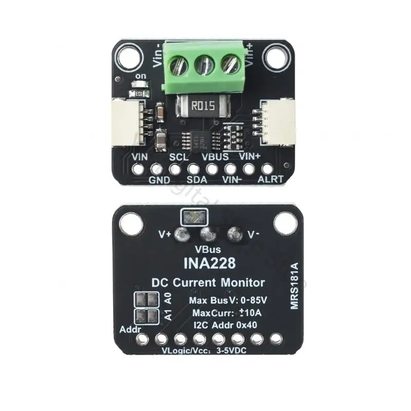 96BA Labor-Tischversorgungs-Strom-/Spannungsüberwachungsmodul mit Drahtblockverbindung, Header-Stück, I2C-Signalnamen und – Detail 8