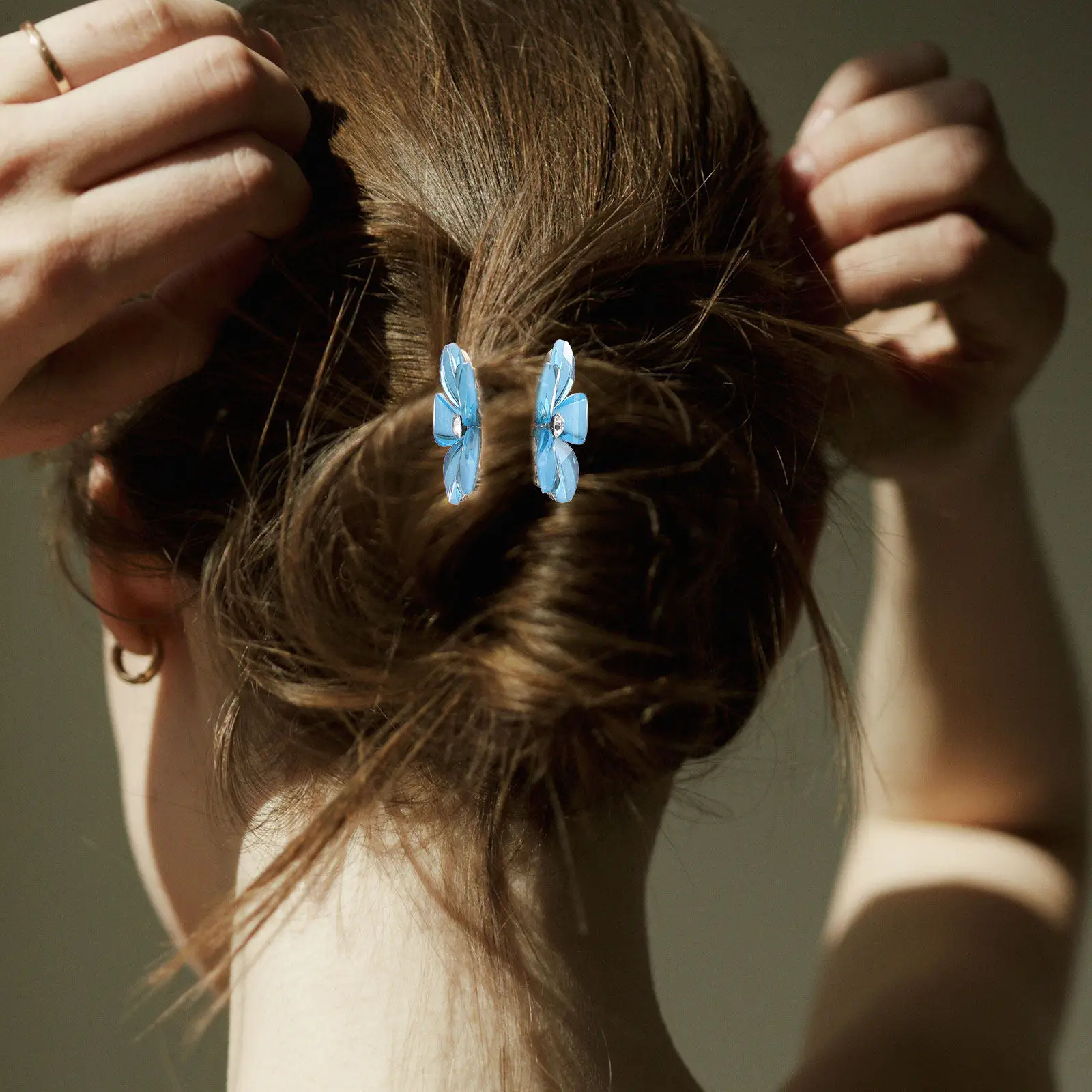 

10Pcs Small Flower Clips Mini Jaw Clips for Girls Sparkling Hair Accessories Cute Barrettes for Birthdays Graduations