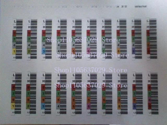 （10 pieces per sheet）For IBM LTO1/LTO2/LTO3/LTO4/LTO5/LTO6 tape labels / barcodes / identification codes