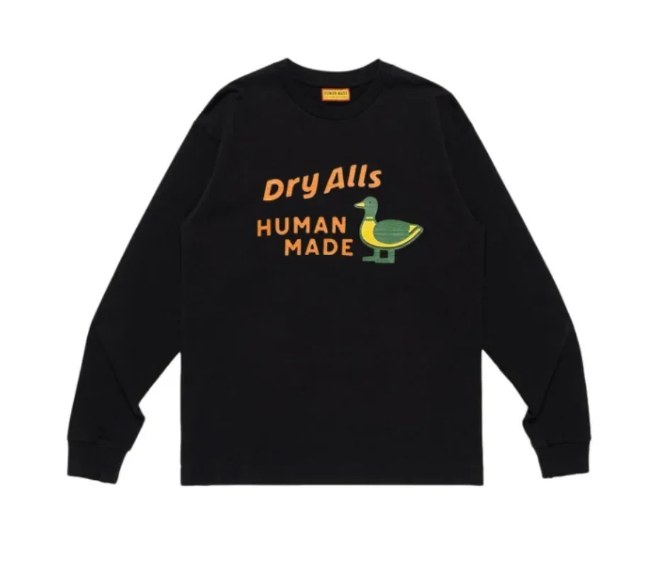 Human Made 2026 Fall L/S Tee Soft Crewneck Casual Unisex Comfort Top