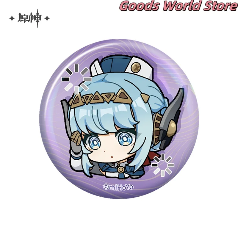 الأصلي Ineffa Flins Lauma Aino شارة Nod-Krai Genshin تأثير تأثيري حلي أنيمي لعبة الكرتون لطيف هدية الهالوين