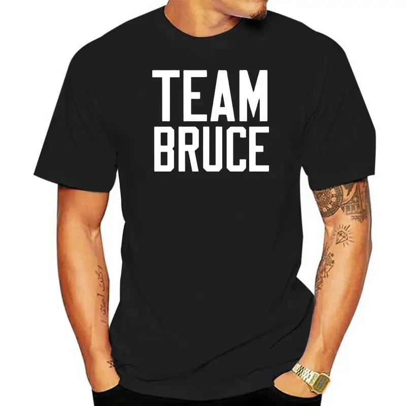 Team Bruce Orange Adult T-Shirt